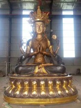 铸铜绿度母佛像藏传佛教纯铜镀金彩绘密宗藏铜佛像