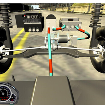 新能源汽车实训仿真软件纯电动汽车实车路况/工况仿真教学软件
