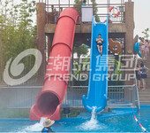 广州潮流水上乐园建造有限公司供应炮筒雪撬滑梯