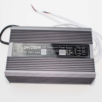 LED防水开关电源200W24V恒压电源LED防水驱动电源防雨开关电源