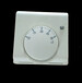 壁挂炉旋钮式温控器温度控制器水地暖采暖温控开关面板明装