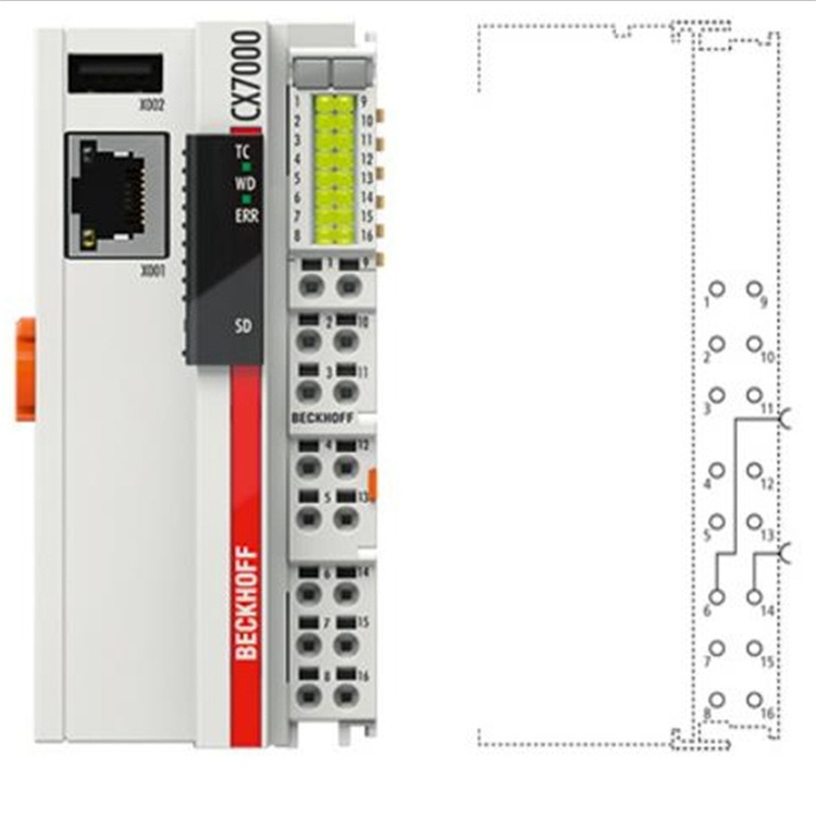 CX7000嵌入式控制器厂家直销德国BECKHOFF倍福嵌入式工控机