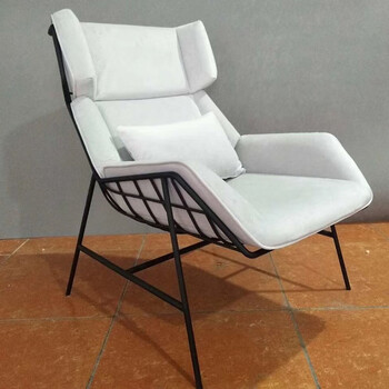 玻璃钢办公沙发老板椅休闲躺椅玻璃钢欧式创意沙发椅定制厂家