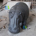 上海玻璃钢厂家名师设计沙发河马沙发真皮HippopotamusChair