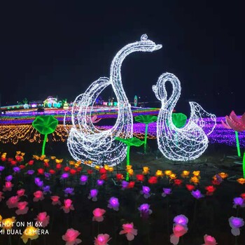 夢幻燈光秀廠家制作策劃還是燈光秀景區(qū)