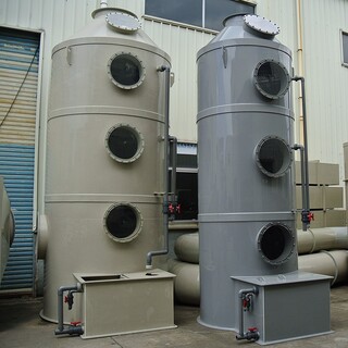 厂家PP喷淋塔废气喷淋塔水洗塔废气喷淋塔喷淋废气塔图片2