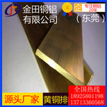 现货h59低铅黄铜排h62/h65/h68/h70国标环保黄铜排软铜排图片2