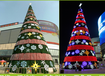 圣诞树制作出售出租报价厂家生产圣诞树安装布场租赁