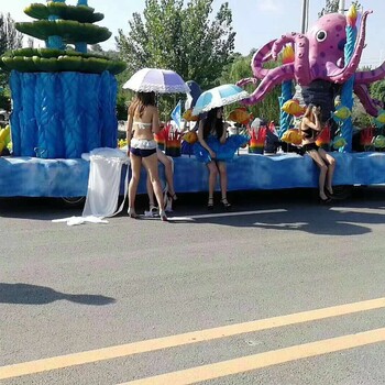 大巡游花車出租花車巡游展覽租賃出售