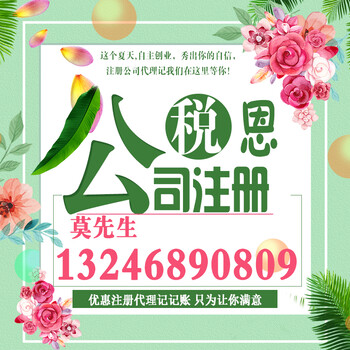 广州化公司代理记账花都业务服务