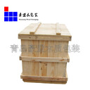 青島保稅區(qū)包裝箱生產(chǎn)廠家出口免熏蒸膠合板木箱加工定制帶底托