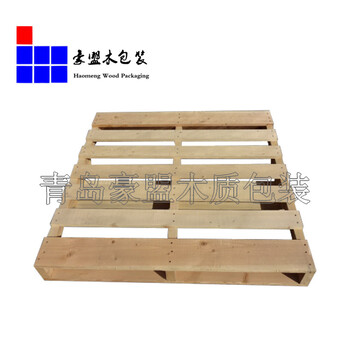 青岛木托盘价格订做松木托盘大尺寸能上高实木托盘厂家