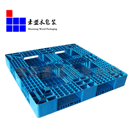青岛蓝色塑料托盘厂家结实托盘能承重能上有