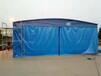 可移动推拉棚户外遮阳帐篷大型物流仓储蓬活动可折叠遮阳蓬定制