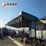 抚顺折叠伸缩遮阳蓬大型工厂仓库储物帐篷防雪篷门市帐篷图片2