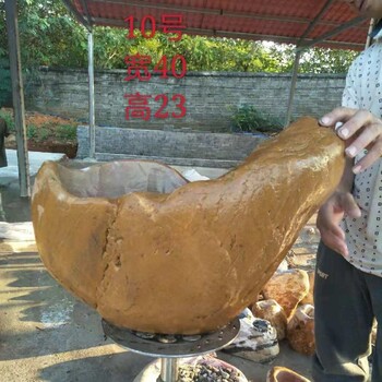 广东河卵石厂家2广东黄蜡石鱼缸黄蜡石花盆花盆石批发