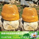 黃色風(fēng)景石價格3廣東河卵石花盆廠家批發(fā)花盆魚缸