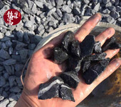 深圳黑色砾石生产基地-黑色砾石房屋建筑石材-机制砾石工程垫层石