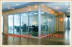 銅川辦公室內置百葉玻璃隔斷生產廠家圖片3