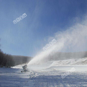 去岁江南见雪时滑雪场人工造雪机大型降雪机双头枪式下雪机报价单