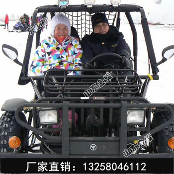 怀一颗淡雅的心去开滑雪场戏雪设备四轮卡丁车汽油卡丁车
