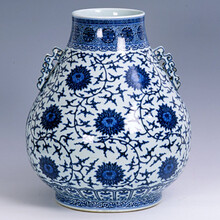 香港福义国际拍卖；官窑青花瓷碗现如今拍卖价格