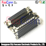 东莞富上电子高品质D-SUB连接器DR25PF+DR9PM+HDR15PFVGA连接器价格