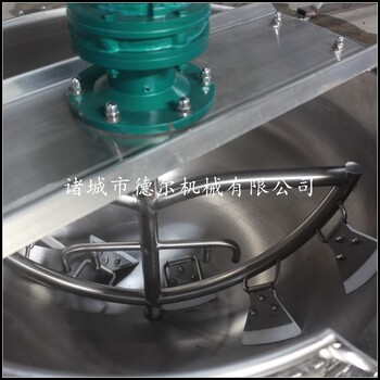 燃气夹层锅厂家供应不锈钢304燃气加热商用可倾搅拌夹层锅