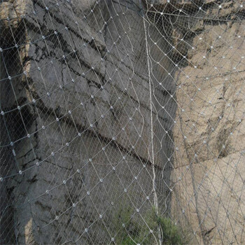 大量批发山西、云南防止山体滑坡边坡防护网、钢丝绳网