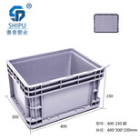 可配翻蓋塑料物流箱新型塑料物流箱設計EU標準型箱圖片3