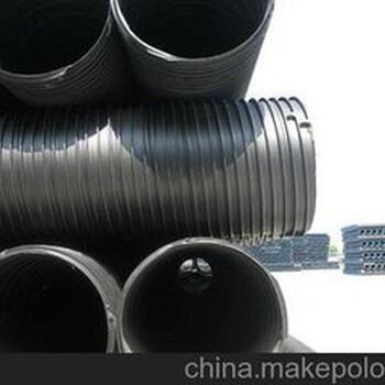 HDPE塑钢缠绕排水管批发销售