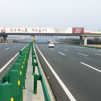 陕西跨线桥户外广告丨西延新线泾阳出入口K824+850