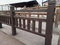 长期销售混凝土仿木河道栏杆，水泥栏杆图片3