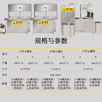 商丘家用豆腐机价钱小型智能豆腐机新型豆腐机生产厂家