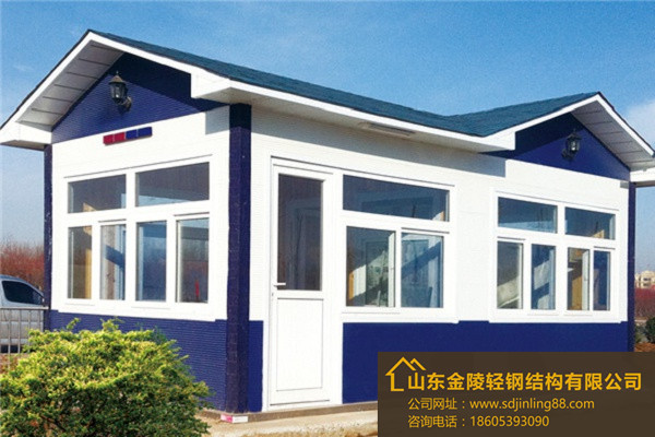 河南省金属雕花钢板房屋制作厂家金属雕花钢板房屋可以装空调的