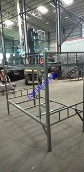 中山角鐵角鐵床工廠鐵架床批發(fā)學(xué)生公寓床定制工地床