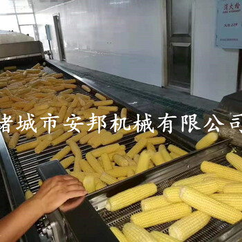 鲜食玉米加工设备生产线鲜食玉米加工