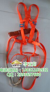 桂林地区高强锦纶安全带图片全身式安全带价格