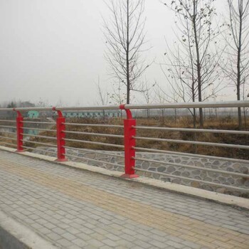 护栏厂家加工定制桥梁护栏不锈钢复合管护栏