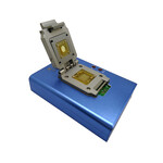 深圳IC测试座厂家直销eMCP221探针金属盒转USB3.0母口测试座