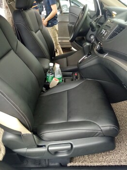 本田CRV汽车座套,牛皮座套,耐磨环保皮座套，进口真超纤皮座套