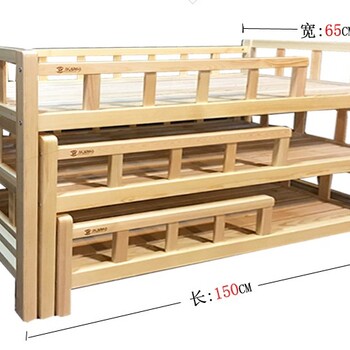 陕西幼儿园儿童木质床厂家