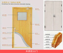 防火门安装方案步骤流程，上饶钢质木质防火门安装维护欢迎联系图片