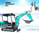 山河重工同型号山鼎小型挖掘机