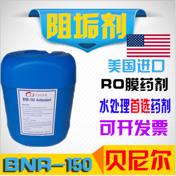 反渗透阻垢剂长春贝尼尔阻垢剂代理BNR-15025kg/桶
