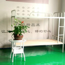 南雄學(xué)生床永固上下鋪鐵床B001