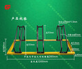 邯郸市防盗摩托车停车架、自行停靠架、电动车锁车架