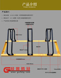 邯鄲市防盜摩托車停車架、自行?？考?、電動車鎖車架圖片4