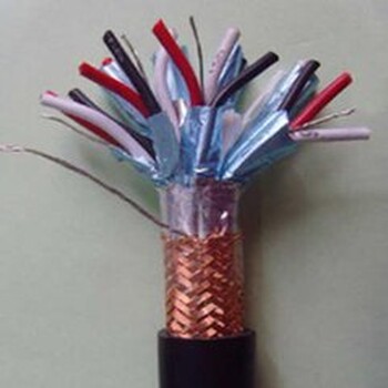 耐高温屏蔽电缆，氟塑料双绞屏蔽电缆，计算机屏蔽软电缆