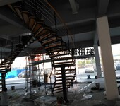 2017室内钢结构楼梯图集大全，钢板双梁楼梯扶手大全